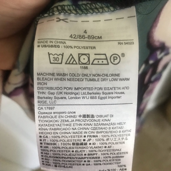 Banana Republic Floral Crepe Dress - Picture 7 of 7